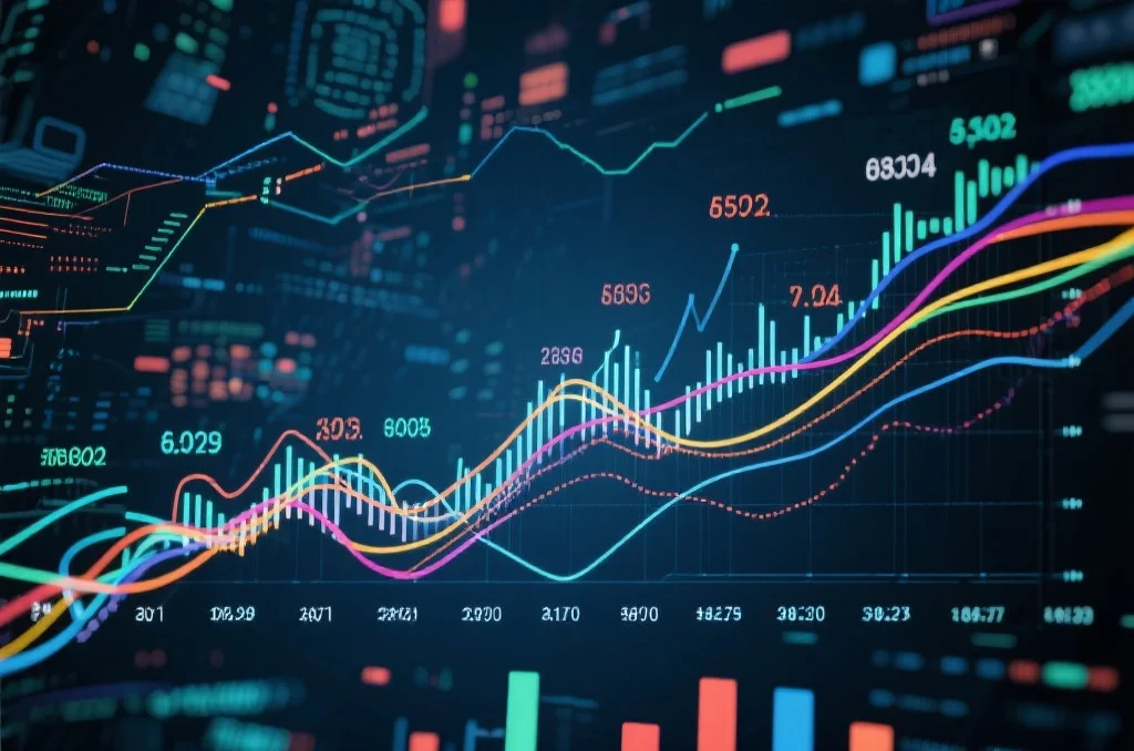 复杂数据趋势图