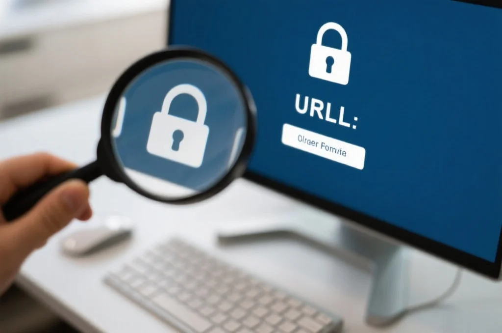 检查网站安全证书和URL